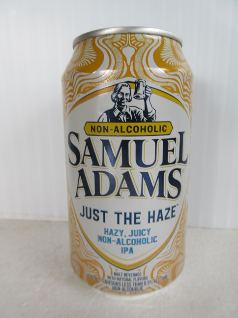 Samuel Adams - Just The Haze - Non-Alcoholic IPA - T/O - Click Image to Close